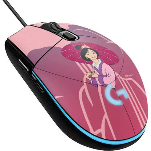 Disney Mulan with Umbrella G203 Prodigy RGB Wired Gaming Mouse Skin