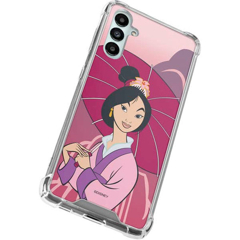 Disney Mulan with Umbrella Galaxy A15 5G Clear Case