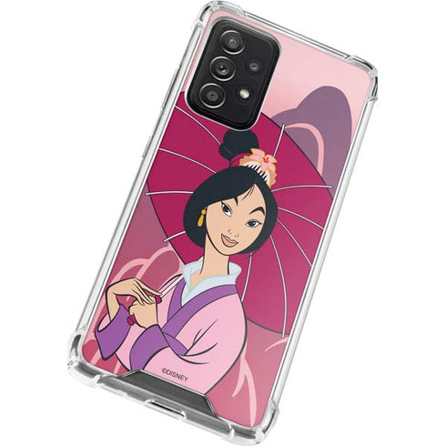 Disney Mulan with Umbrella Galaxy A52 5G Clear Case