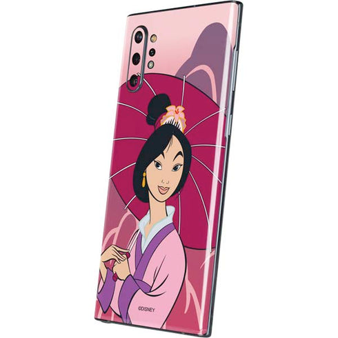 Disney Mulan with Umbrella Galaxy Note 10 Plus Skin