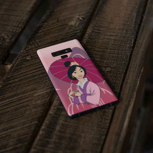 Disney Mulan with Umbrella Galaxy Note 9 Skin