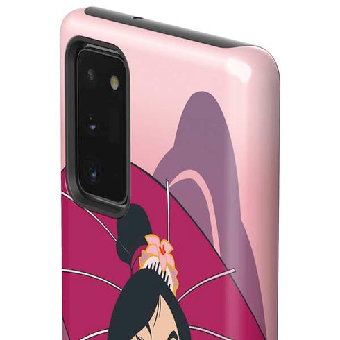 Disney Mulan with Umbrella Galaxy Note20 5G Pro Case