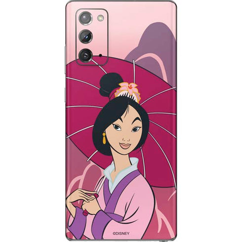 Disney Mulan with Umbrella Galaxy Note20 5G Skin