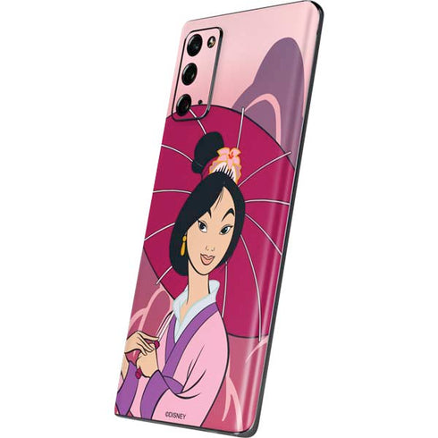 Disney Mulan with Umbrella Galaxy Note20 5G Skin