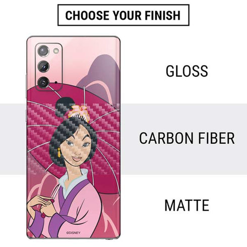 Disney Mulan with Umbrella Galaxy Note20 5G Skin