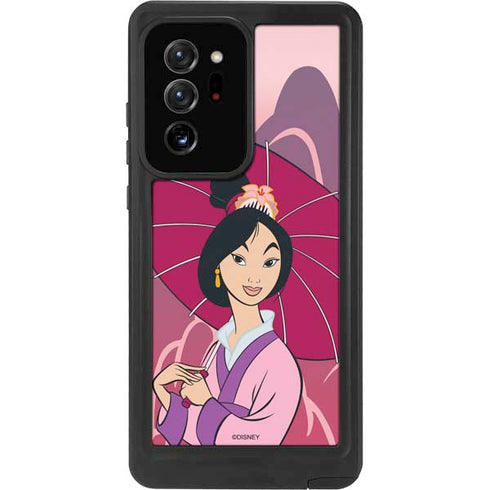 Disney Mulan with Umbrella Galaxy Note20 Ultra 5G Waterproof Case