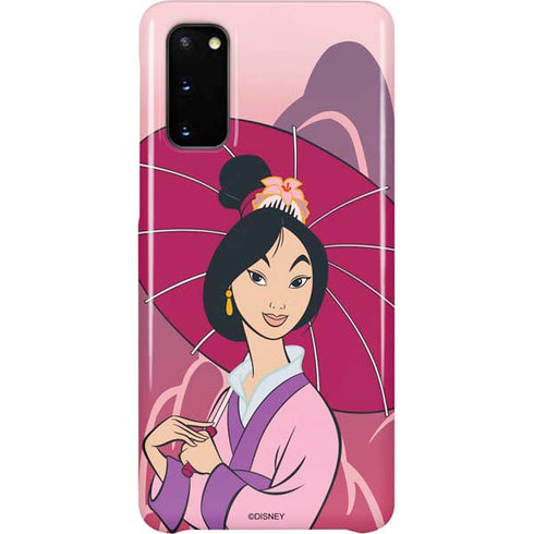 Disney Mulan with Umbrella Galaxy S20 Lite Case