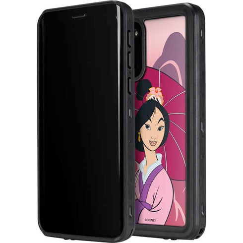 Disney Mulan with Umbrella Galaxy S20 Plus Waterproof Case