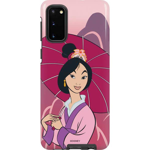 Disney Mulan with Umbrella Galaxy S20 Pro Case