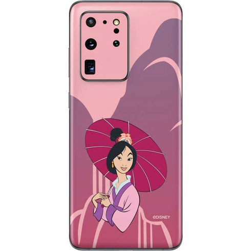 Disney Mulan with Umbrella Galaxy S20 Ultra 5G Skin