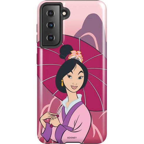Disney Mulan with Umbrella Galaxy S21 5G Pro Case