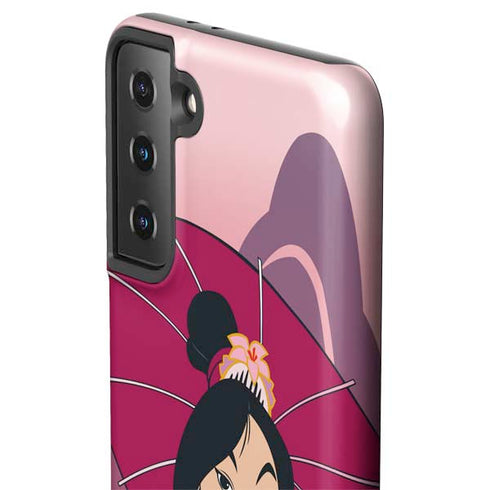 Disney Mulan with Umbrella Galaxy S21 Plus 5G Pro Case
