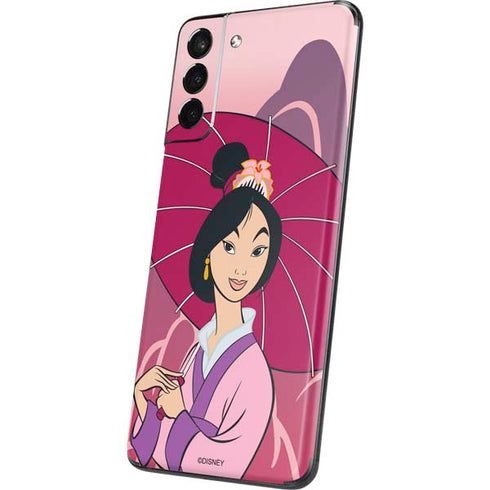 Disney Mulan with Umbrella Galaxy S21 Plus 5G Skin