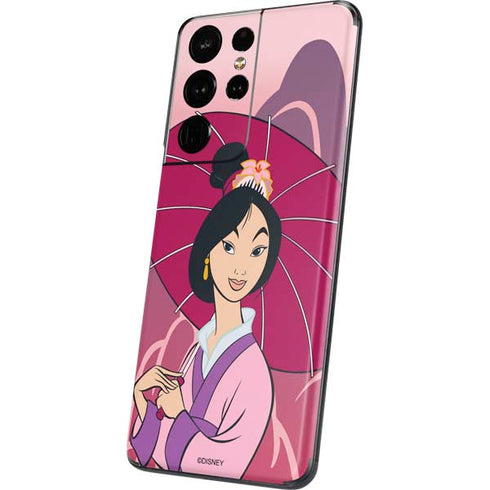 Disney Mulan with Umbrella Galaxy S21 Ultra 5G Skin