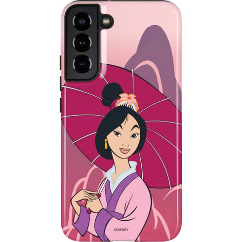 Disney Mulan with Umbrella Galaxy S22 Plus Pro Case