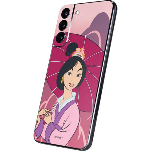 Disney Mulan with Umbrella Galaxy S22 Plus Skin