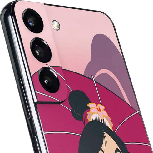 Disney Mulan with Umbrella Galaxy S22 Plus Skin