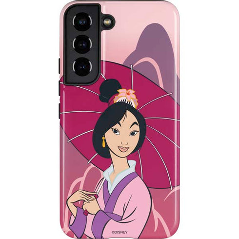 Disney Mulan with Umbrella Galaxy S22 Pro Case