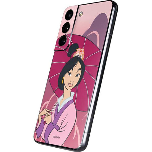 Disney Mulan with Umbrella Galaxy S22 Skin
