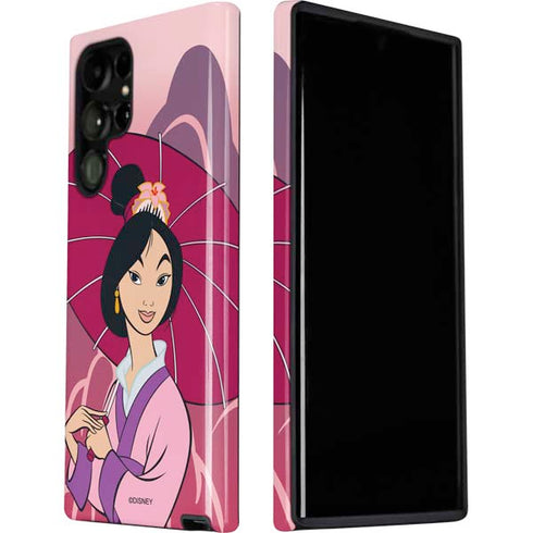 Disney Mulan with Umbrella Galaxy S22 Ultra Pro Case
