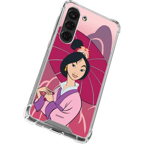 Disney Mulan with Umbrella Galaxy S23 Clear Case