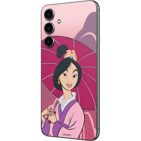 Disney Mulan with Umbrella Galaxy S23 FE Skin