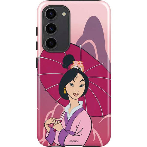 Disney Mulan with Umbrella Galaxy S23 Plus Pro Case