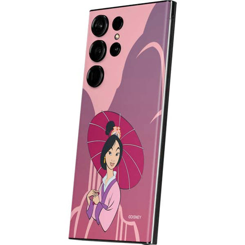 Disney Mulan with Umbrella Galaxy S23 Ultra Skin