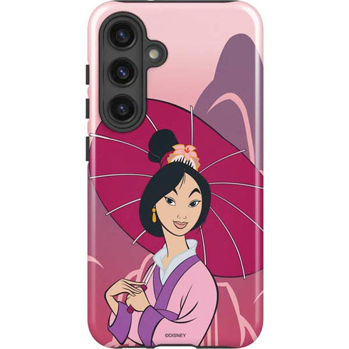 Disney Mulan with Umbrella Galaxy S24 Plus Impact Case