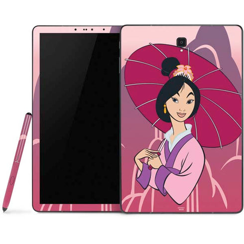Disney Mulan with Umbrella Samsung Galaxy Tab Skin