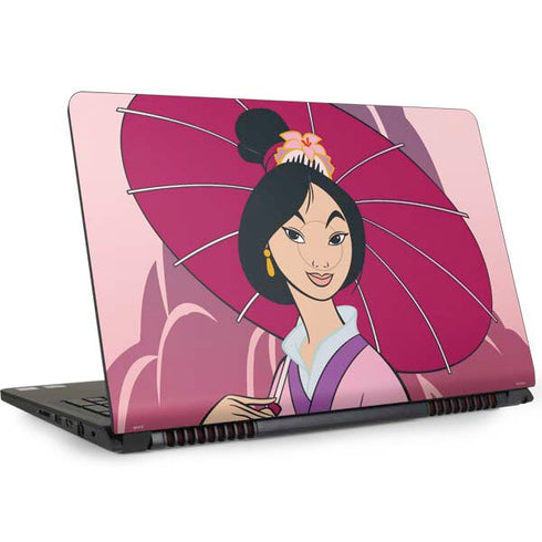 Disney Mulan with Umbrella Dell Inspiron Skin