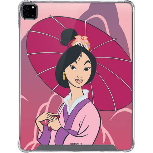 Disney Mulan with Umbrella iPad Pro 12.9in (2020) Clear Case