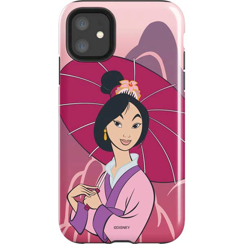 Disney Mulan with Umbrella iPhone 11 Impact Case