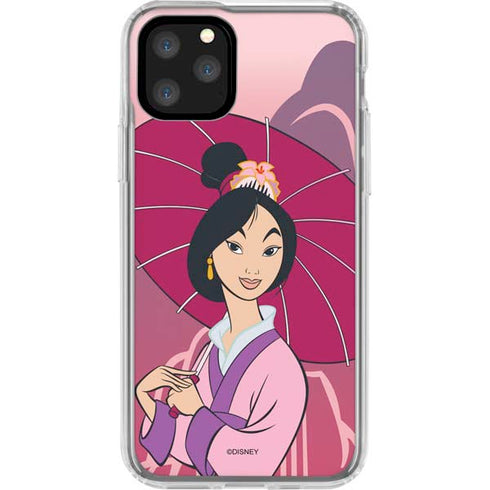 Disney Mulan with Umbrella iPhone 11 Pro Clear Case