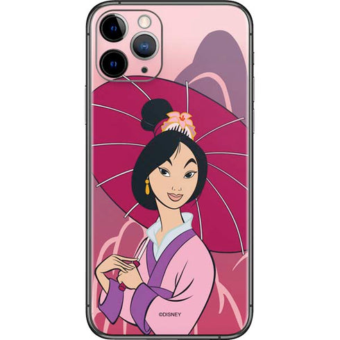 Disney Mulan with Umbrella iPhone 11 Pro Skin