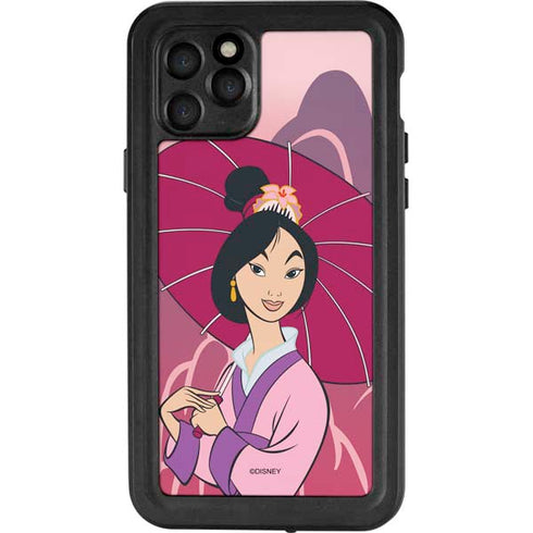 Disney Mulan with Umbrella iPhone 11 Pro Waterproof Case