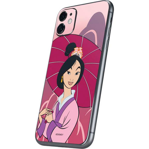 Disney Mulan with Umbrella iPhone 11 Skin