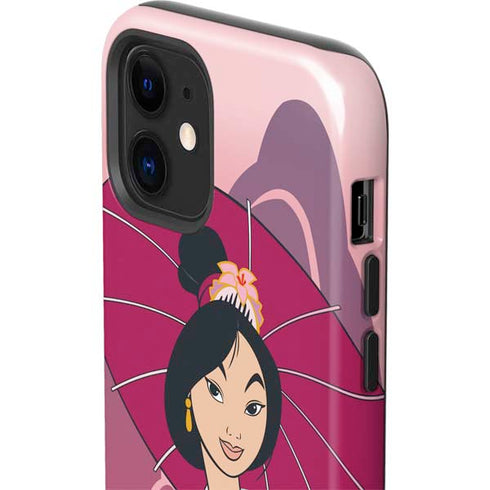 Disney Mulan with Umbrella iPhone 12 Impact Case