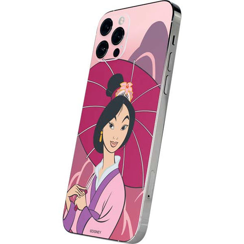Disney Mulan with Umbrella iPhone 12 Pro Skin