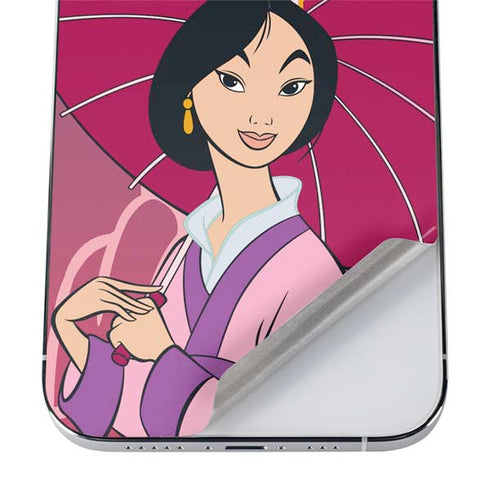 Disney Mulan with Umbrella iPhone 12 Pro Skin