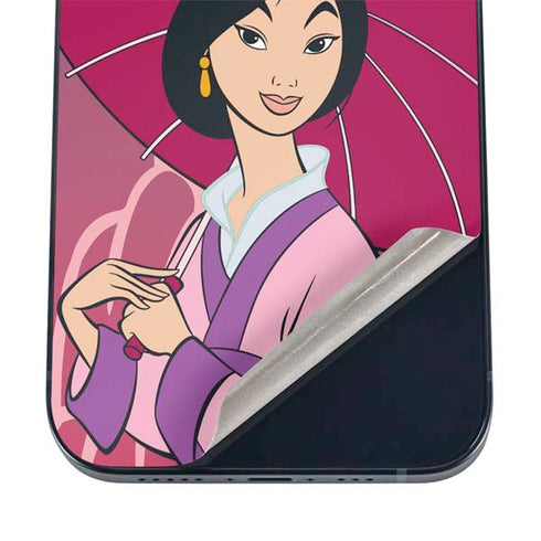 Disney Mulan with Umbrella iPhone 12 Skin