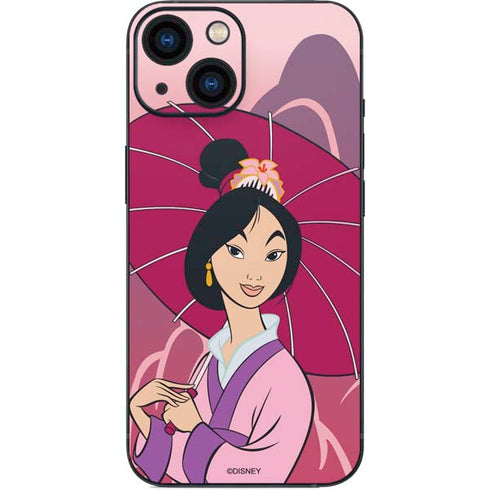 Disney Mulan with Umbrella iPhone 13 Mini Skin
