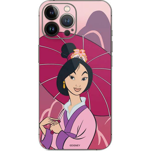 Disney Mulan with Umbrella iPhone 13 Pro Max Skin
