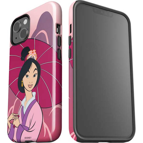 Disney Mulan with Umbrella iPhone 15 Impact Case