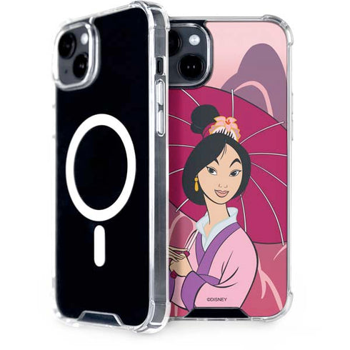 Disney Mulan with Umbrella iPhone 15 Plus MagSafe Case