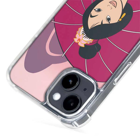Disney Mulan with Umbrella iPhone 15 Plus MagSafe Case