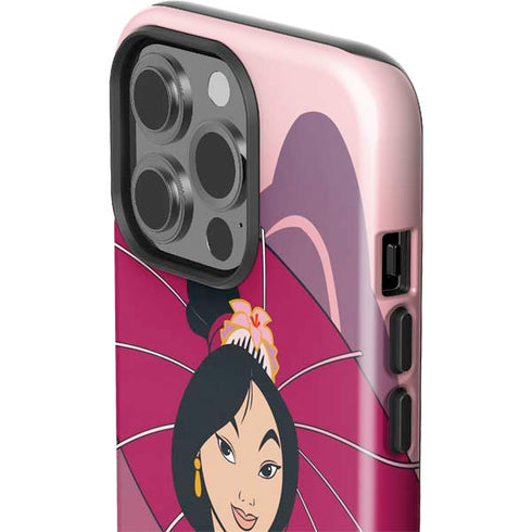 Disney Mulan with Umbrella iPhone 15 Pro Impact Case