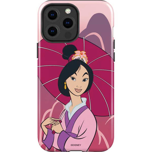 Disney Mulan with Umbrella iPhone 15 Pro Max Impact Case