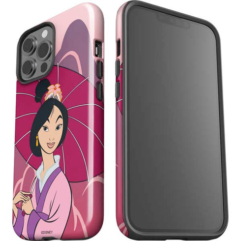 Disney Mulan with Umbrella iPhone 15 Pro Max Impact Case