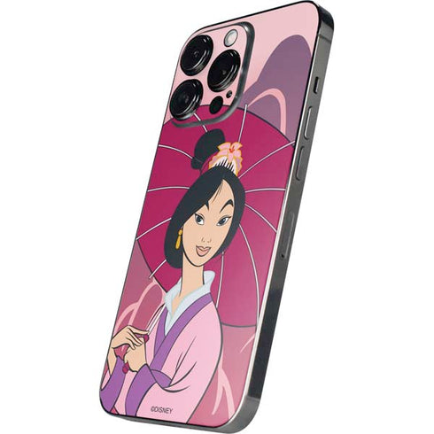 Disney Mulan with Umbrella iPhone 14 Pro Max Skin